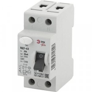 УЗО PRO NO-902-24 ВД1-63 2P 25А 30мА Б0031714