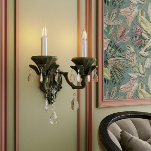 Лампа светодиодная филаментная Black Filament 13Вт свеча на ветру 4100К нейтр. бел. E14 1150лм 104801213