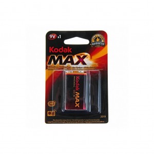 Батарея КРОНА   Kodak Max alk., Элемент питания алкалиновый, типоразмер 6F22