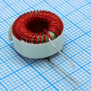 MAXL001, Катушка индуктивности тороидальная выводная 100мкГн 1.5А