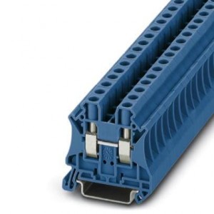 3044144, Клеммные колодки для DIN-рейки UT 6 BU FEEDTHRU TERM BLOCK