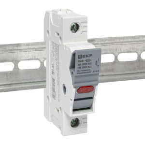 Предохранитель-разъединитель DF 10х38 1Р (тип ПВЦ) EKF