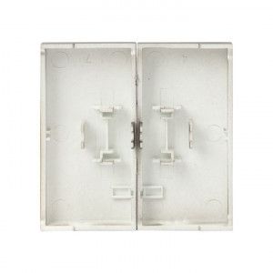 Валенсия лицевая панель выключателя 2-кл. 10А кашемир PROxima ESV10-L-023-40