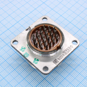 2РМ27Б24Г1В1, Соединитель  цилиндрический низкочастотный негерметичный