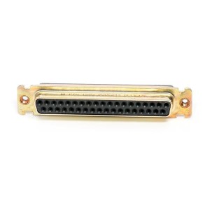 DCCE37SFO, Стандартные соединители D-Sub  DSUB 37 F CRIMP CLIN F0 ZINC