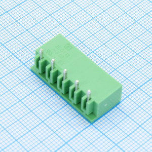 2EGTRC-5.08-05P-14-00, Разъемный клеммный блок на плату, 5 контактов. Серия 2EGTRC-5.08