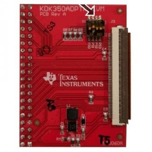 KDK350ADPTR-EVM, Макетные платы и комплекты - ARM LCD Plug-in Board for SimpleLink MSP432E411Y-BGAEVM