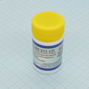 Флюс Multicore X33-12i безотмыв.(30мл), Безотмывочный, без галогенов, для пайки поверхностей с плохой паяемостью, в т.ч. по окисленной меди. Не оставляет остатков после пайки