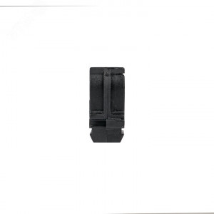 Держатель для труб (клипса) d16мм черн. (уп.10шт) Plast derj-z-16b