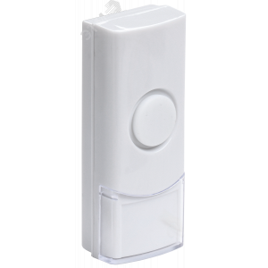 Кнопка для звонка беспроводного КЗБ2 IP44 белая EZD21D-KZ-02-K01