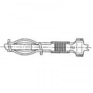1123655-1, Штыревые и гнездовые соединители 2.3 DIA CLUSTER AMPLIVER S TIN
