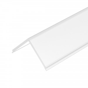 Экран ARH-KANT-H16-2000 Square Opal-PM 016580, Матовый экран PMMA (60%) для профиля KANT-H16. угловой, длина 2000мм. Цена за 1м.