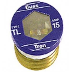 TL-15, Плавкие предохранители специального назначения 125V 15A Time Delay Plug Fuse
