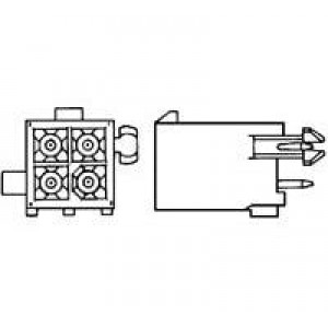 770875-2, Штыревые и гнездовые соединители 06P MINI UMNL HDR ASSY VO AU
