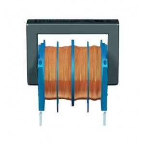 B82731M2801A030, Фильтр синфазных помех 2х22 мГн,  0.8А,  0.8Ом, 250В, 15 x 40 (мм), вертикального исполнения