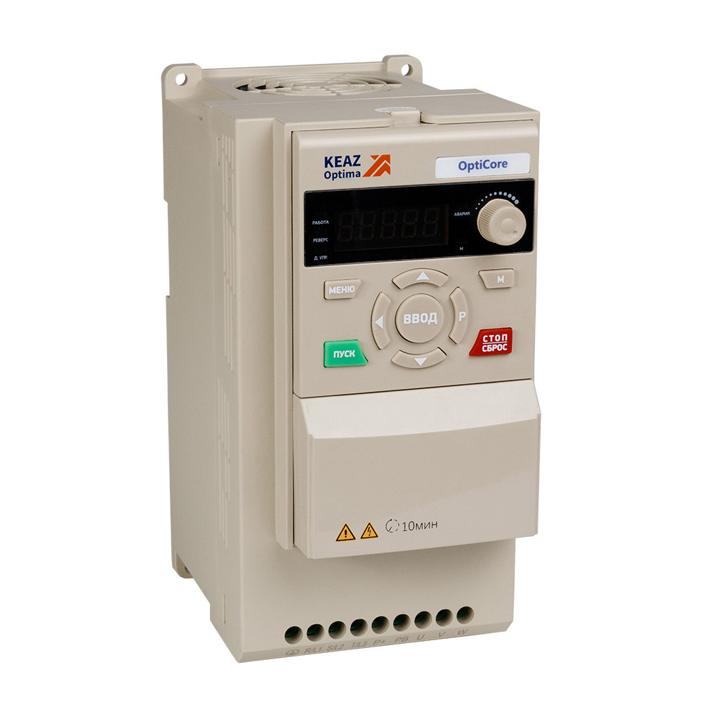 Изображение товара Преобразователь частоты OptiCore B100-H4K-380-Т 4 кВт 3ф IP20 RS-485