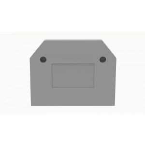 Боковая крышка D-WS4-SD-01P-11-00Z(H), Крышка боковая, для клемм WS4-SD…, цвет: серый