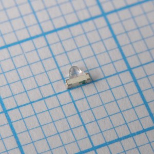 KPDA-1806ZGCK, Светодиод smd 1,8х0,6мм/зеленый/535нм/1900-3200мкд/прозрачный/25°/угловой