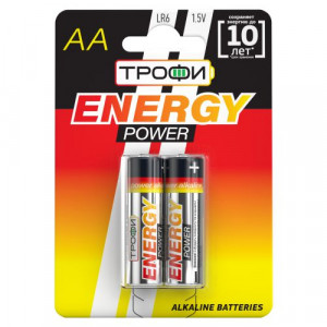 Элемент питания алкалиновый AA/LR6 LR6-2BL (блист.2шт) C0034926