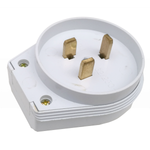 Разъем печной РШ/ВШ 32А 250В пластиковый встраиваемый белый 9133 4690612010212