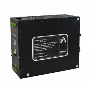Источник питания AТМ-ИП/1AC/24DC/480Вт/20А, Источник питания, однофазный, 24VDC / 20А, 480W, диапазон входн. напр.: 85 - 280VAC / 85 - 380VDC; габариты (мм): 121,1x63x14, рабочая температура: от -40 до +85 град. цел., монтаж: на DIN рейку
