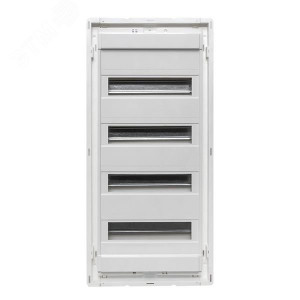 Основание силового щита Nova с DIN-рейками 48мод. IP40 PROxima nv-pbase-48