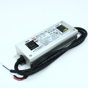 XLG-150-L-AB, AC-DC, 150Вт, стабилизатор тока, IP67, вход 90…305В AC, 47…63Гц, ККМ, выход 700…1050мА/120…214В (режим пост. мощности), изоляция 3750В AC, в кожухе 180х63х35.5мм, -40…+90°С (корпус), встр. потенциометр, димминг 3 в 1
