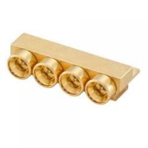 18S20H-40ML5, РЧ соединители / Коаксиальные соединители Mini-SMP Right Angle Plug PCB