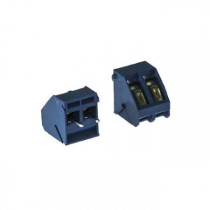 DG330-5.0-02P-12-00A(H), Винтовой клеммный блок c рельефной обоймой, 2 контакта. Серия DG330-5.0