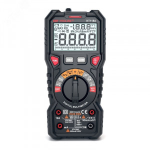 KT 118A серия PROLINE, Мультиметр цифровой с True RMS, ACA/DCA/ACV/DCV/R/C/F/t, автоматический выбор пределов измерений, NCV