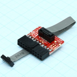 ARM-JTAG-20-10, Адаптер для ARM-USB-OCD, ARM-USB-OCD-H, ARM-USB-TINY, ARM-USB-TINY-H с 10-контактным соединителем 0,05 дюйма для программирования и отладки