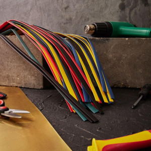 Набор трубок термоусадочных ТУТ 8.0/4.0мм 1м 5 цветов 29-0158