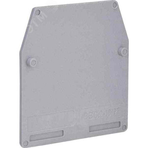 CBC.2-10/PTGR, торцевой изолятор серый на СВС2- 10 ZCB061GR