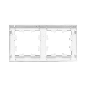 2 - местная рамка, алюминий, пластик Эпика EKF UP1-FPA-02