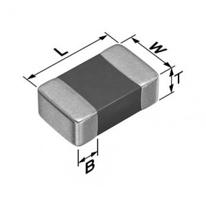 NTCG203NH103JT1, NTC-термистор 10кОм ±5% двухвыводной 0805 для поверхностного монтажа 3650K лента на катушке