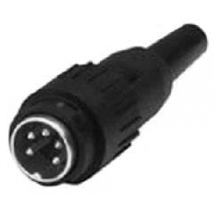 T3429-551, Цилиндрические разъемы DIN MALE CABLE CONNECTOR 6 WAY CRIMP