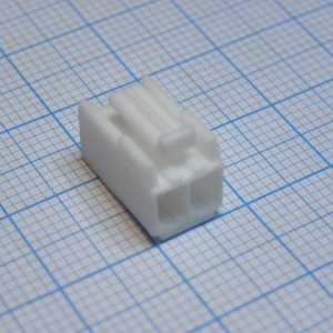 1-1123722-2, Маломощная серия 3.96мм 2-х позиционный прямой штекер