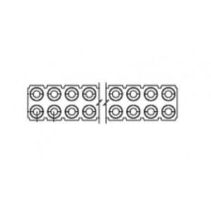 415-47-204-41-004000, Установочные панели для ИС и компонентов Super Low Profile Sip Socket