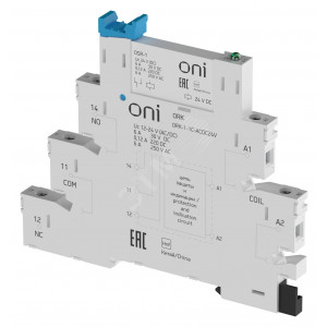 Реле интерфейсное ORK с розеткой 1 перекидной контакт 24В AC/DC ORK-1-1C-ACDC24V