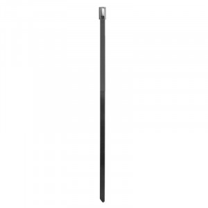 Хомут кабельный 8х600 нерж. сталь AISI 304 серебр. (уп.20шт) 27416