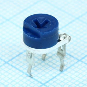 3306F-1-102, Потенциометр однооборотный керметный 1кОм 0.2Вт PC PIN