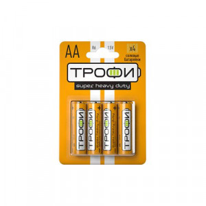 Элемент питания солевой AA/R6 R6-4BL (блист.4шт) C0033716