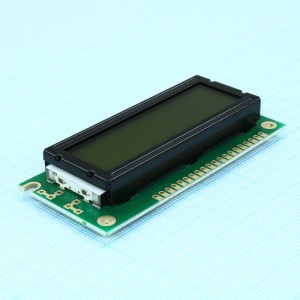 WG12232J-TFH-V#A, ЖКИ графич, 122 x 32, FSTN Positive/Transfl, подсв. LED Белая, VDD = 5V, 6 o`cl, -20...+70C