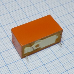 3-1393239-5, Силовое реле переменного тока 230В один контакт на замыкание 12A (29х12.7х15.7)мм монтаж в отверстие