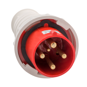 Вилка кабельная 034-63А-6h-380AC-3P+PE-IP67 222742
