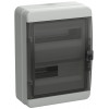 Корпус пластиковый КМПн-24 IP65 черн. прозр. дверь TEKFOR TF5-KP72-N-24-65-K03-K02