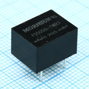 F0505N-1WR3, DC/DC преобразователь, 1Вт, вход 5В, выход 5В/200мА