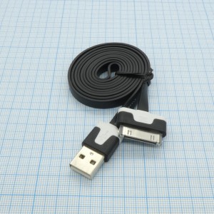 Шнур USB A (шт.) - iPhone 3/4, Шнур USB A (шт.) - iPhone 3/4