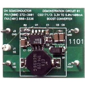 CS5171BSTGEVB, Средства разработки интегральных схем (ИС) управления питанием CS5171/3 DEMO BD BOOST