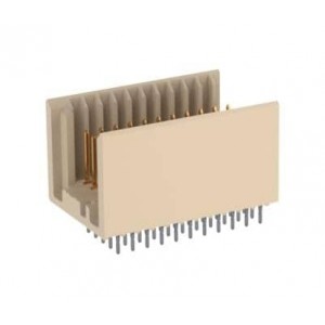 123701, Жесткие метрические разъемы 55P 2MM VERT MALE TYPE C NO SHLD PRESS